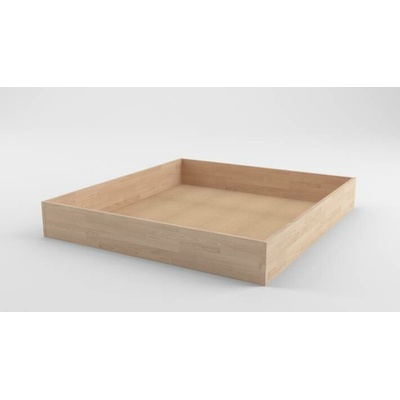 Purtex úložný prostor Buk mořený bílá 200 x 140 cm – Sleviste.cz