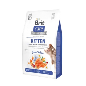 Brit Care Cat Беззърнена храна за котенца с лесно храносмилане и силна имунна система 2кг