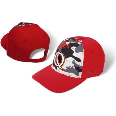 QUANTUM Q-Cap Červená Camo