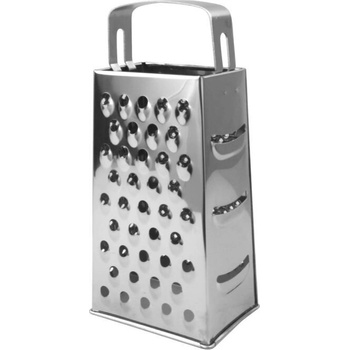 Elekom Универсално ренде ЕК-gr23-9: 4 стени, Неръждаема стомана, удобна дръжка, Подхдящо за сирене, кашкавал, зеленчуци (ЕК-gr23-9)