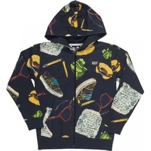 Neff HAMBURGER Hood zip YOUTH/navy