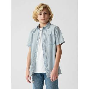GAP Детска дънкова риза GAP GAP | Sin | Момчешки | XS - zoot - 61,39 лв