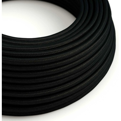 Creative Cables RM04 2x0,75mm² lesklá černá 1 m