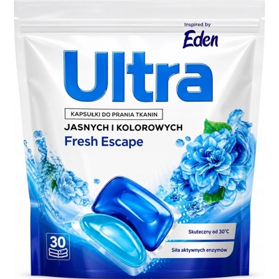 Ultra Fresh Escape kapsle na praní světlých a barevných tkanin 30 PD