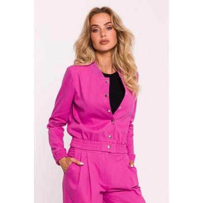 MOE Krátke sako M800 pink