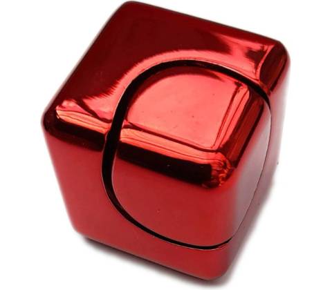 Fidget Spinner Cube červená