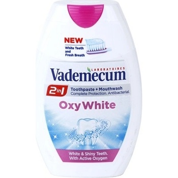 Vademecum 2v1 (zubná pasta+ústní voda) oxywhite fresh 75 ml