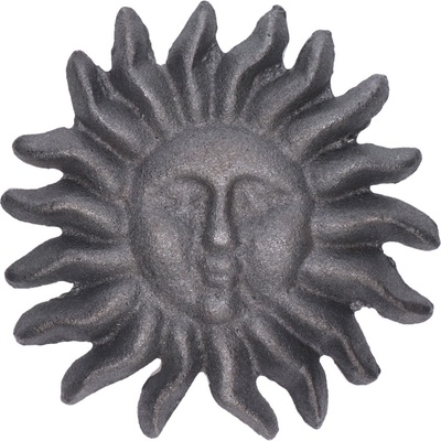 Dekoračný prvek, ø 120 mm - slunce, odlitek
