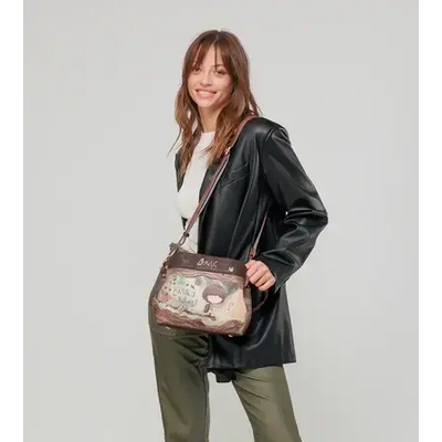 Anekke core ИСПАНСКА ДАМСКА ЧАНТА С ТРИ САМОСТОЯТЕЛНИ ОТДЕЛЕНИЯ