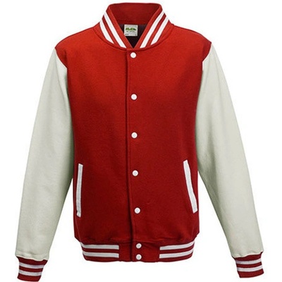 Just Hoods unisex mikina JH043 Fire red