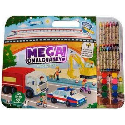 Doprava Mega omalovánkový set