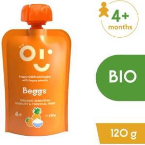 Beggs BIO Smoothie с йогурт и тропически плодове (120 г)
