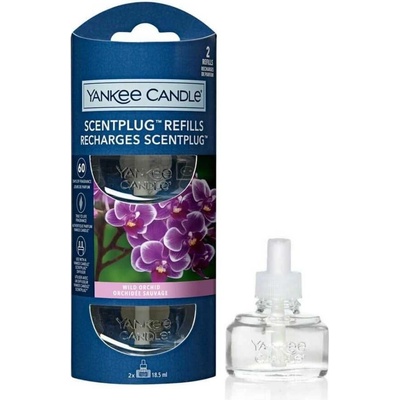 YANKEE CANDLE WILD ORCHID NÁHRADNÍ NÁPLŇ PRO VŮNI DO ELEKTRICKÉ ZÁSUVKY 2 ks