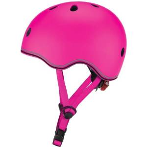 Globber детска каска Go Up Lights XXS/XS ( 45-51CM ) Deep Pink (506-110)