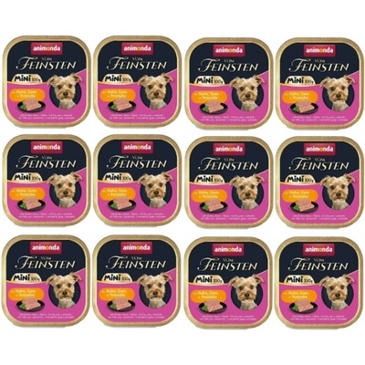 Animonda Vom Feinsten Adult Mini kura hus a petržlen 12 x 100 g