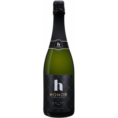 Cava HONOR Brut Seleccio 11,5% 0,75 l (holá láhev)