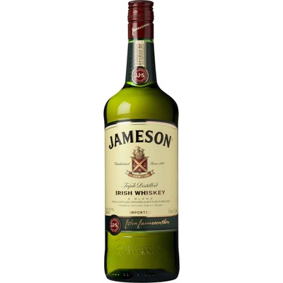 Jameson 40% 1 l (čistá fľaša)