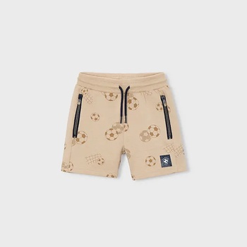 Mayoral Бермуди цвят орех с джобове с ципове за мини момче Mayoral