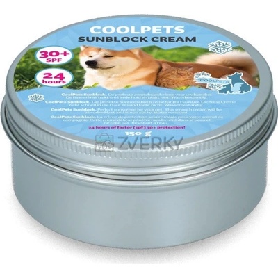 Coolpets opaľovací krém pre psy a mačky SPF 30+ 150 g