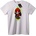 NOONEBRAND Тениска Chibi Deadpool с шарен череп - S, Black