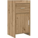 vidaXL Служебен шкаф Дъб артизан 40 x 36 x 80 см Инженерна дървесина (8011090)