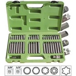 JGM Комплект torx, xzn, Шестограми на база 10мм - 42 части ; jbm 50983