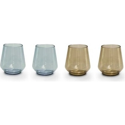 Sada pohárov Omada Pangea glass 4 x 350 ml