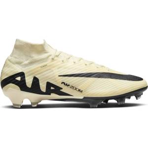 Nike Юношески футболни бутонки Nike Zoom Mercurial Superfly 9 Elite Junior Firm Ground Football Boots - Lemonade/Black