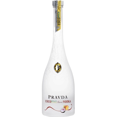 Pravda Vodka CocoPine 37,5% 0,7 l (holá láhev)