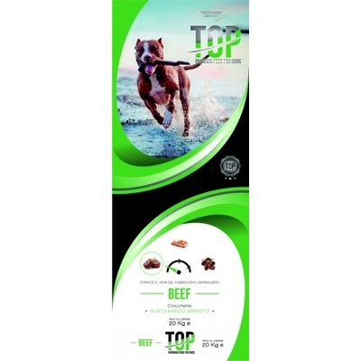 Top Dog - Beef - Суха храна за израснали кучета с телешко месо 20 кг