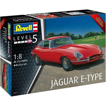 Revell Jaguar E-Type Plastic ModelKit auto 07717 1:8