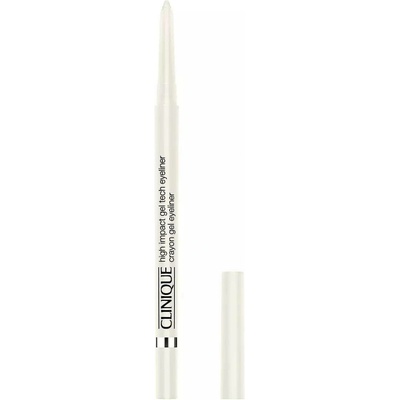 Clinique High Impact Gel Tech Eyeliner gelové oční linky Bright White 0,35 g
