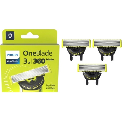 Philips OneBlade 360 QP430/50 3 ks – Hledejceny.cz