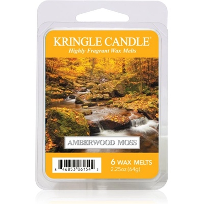 Kringle Candle Amberwood Moss восък за арома-лампа 64 гр