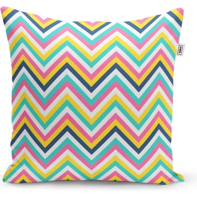 Sablio Vankúš Dúhové cikcaky - 50x50