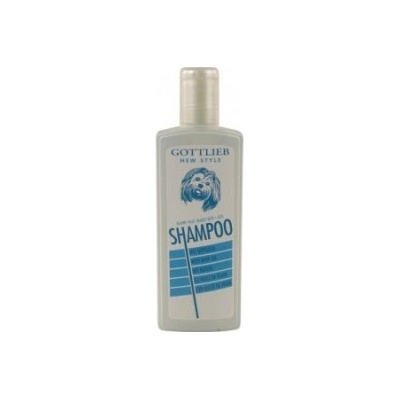 Gottlieb šampón na bielu srsť modrý 300 ml
