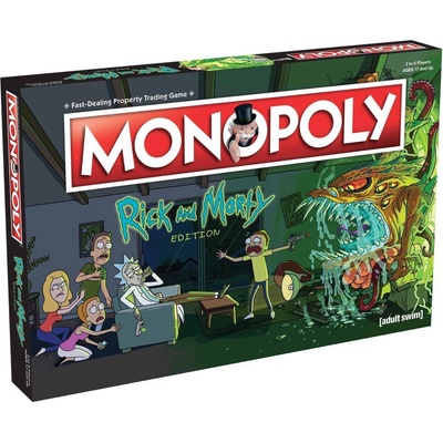 Winning Moves Настолна игра Monopoly Rick and Morty