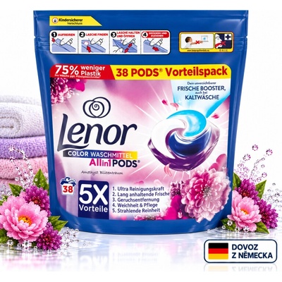 Lenor Pods 3v1 Amethyst Blütentraum kapsle 38 PD