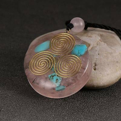 BudNej Amulet nekonečná láska z růženínu MN6003