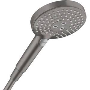 Hansgrohe Raindance Select S - Душ-глава 120, 3 струи, EcoSmart, матиран черен хром 26531340 (26531340)