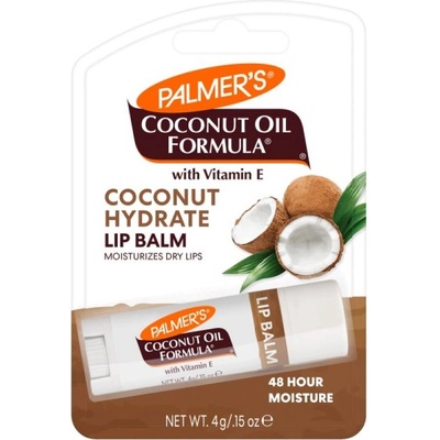 Palmer's Балсам за устни с кокосово масло и витамин Е, 4 g