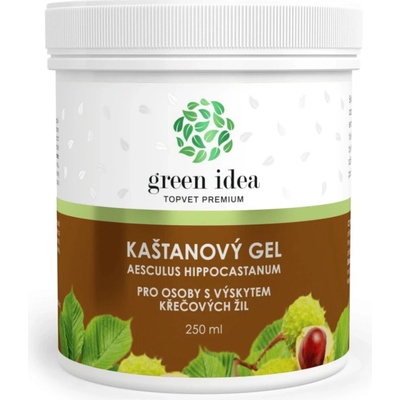 Green idea kaštanový masážní gel 250 ml – Zboží Mobilmania