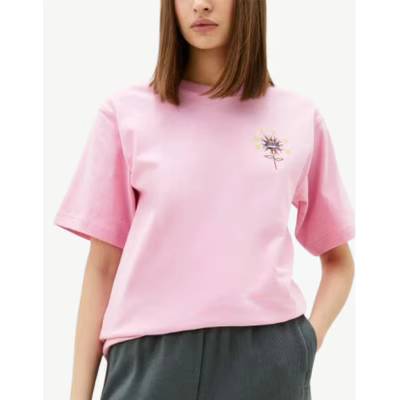 PUMA Downtown Graphic Print Tee Pink