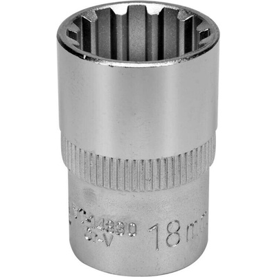 Yato - Nástavec vonkajší SPLINE 1/2" 18mm YT-14830