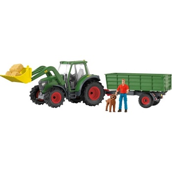 Schleich 42379 Traktor s přívěsem