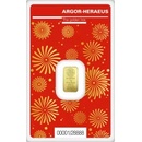 Argor-Heraeus Rok Draka zlatá tehlička 1 g