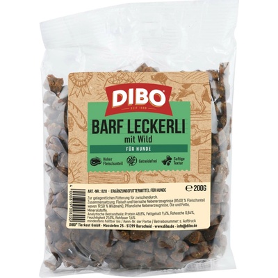 DIBO BARF se zvěřinou 200 g