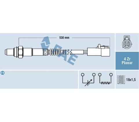 FAE Lambda sonda 77256