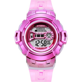 SYNOKE Детски часовник Synoke Shoxer, Розов (SYNOKE-9625-PINK)