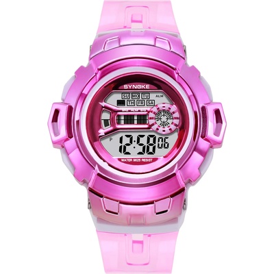 SYNOKE Детски часовник Synoke Shoxer, Розов (SYNOKE-9625-PINK)